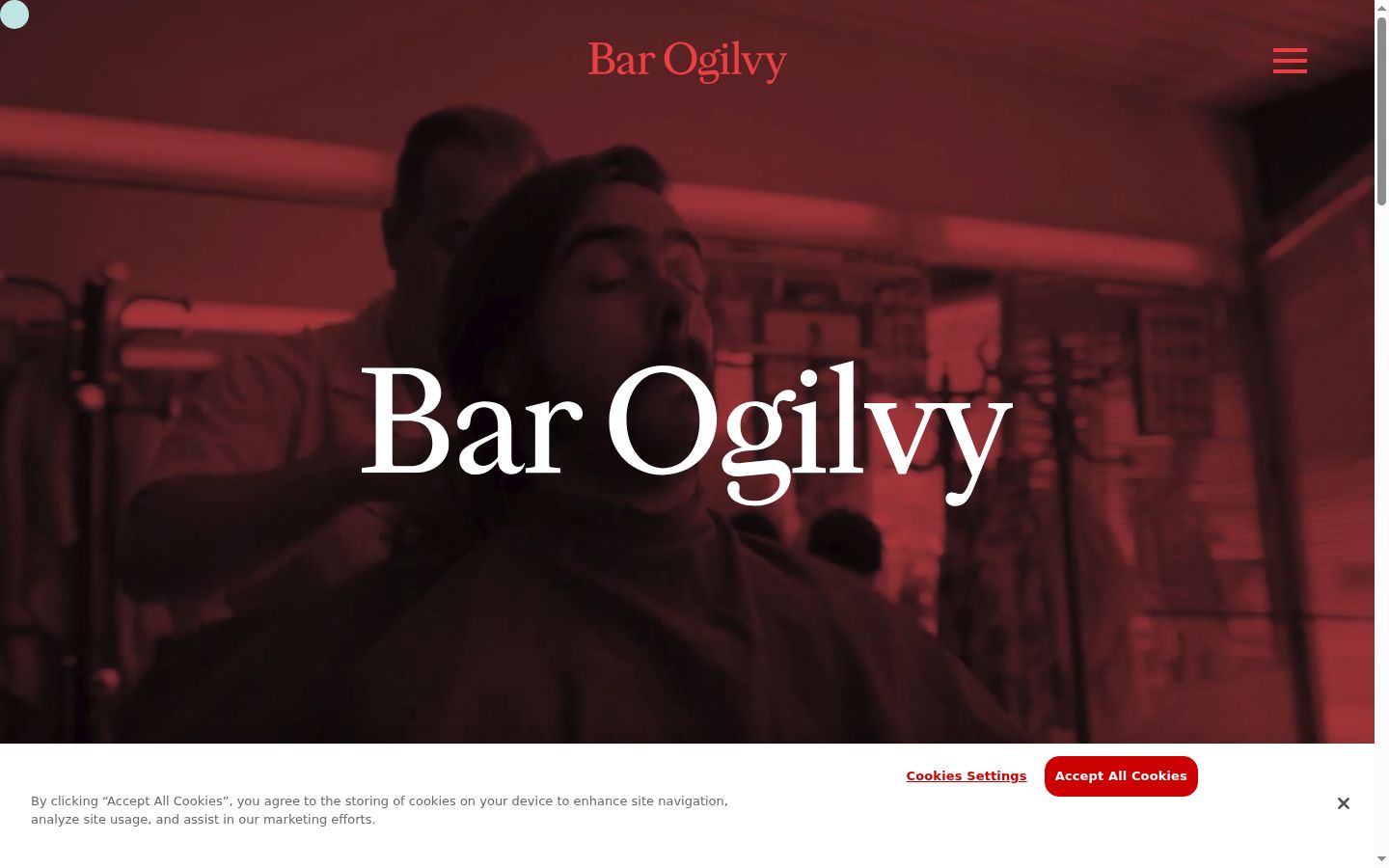 Snímek obrazovky baneru souhlasu zobrazeného před jakoukoli interakcí