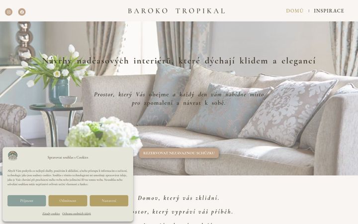 Screenshot of barokotropikal.cz