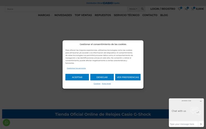 Screenshot ta' baroli.es