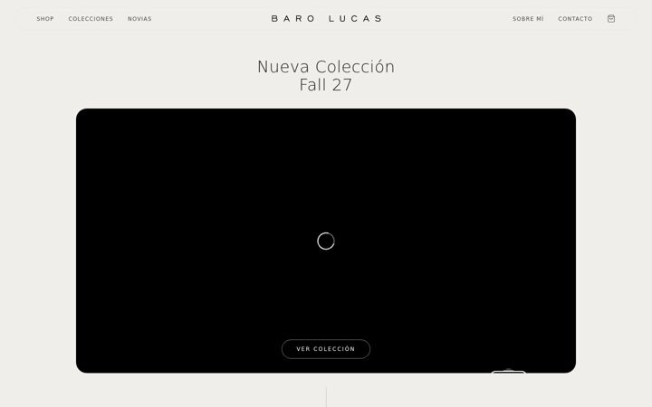 Screenshot of barolucas.com