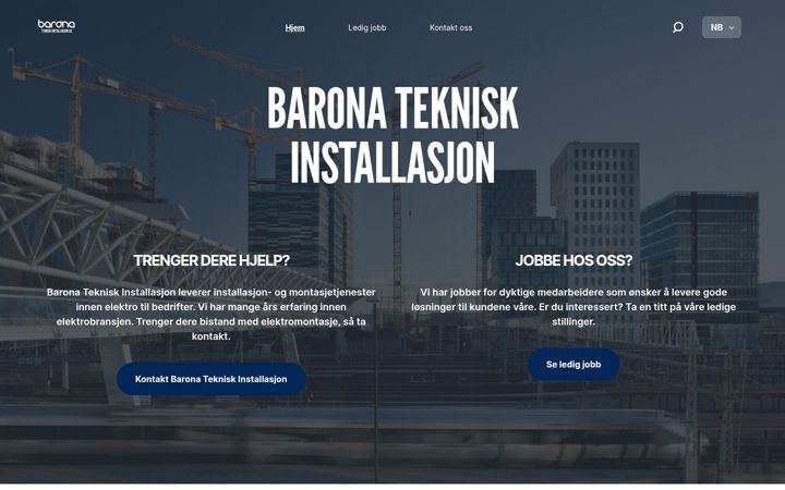 Screenshot of barona-ti.no