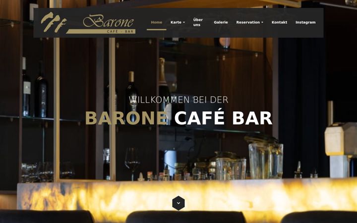 Screenshot of baronebar.ch