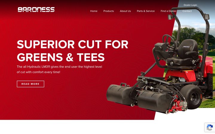 Screenshot of baronessuk.com
