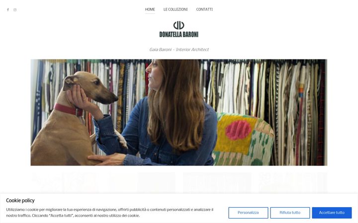 Screenshot of baroniarredamenti.it