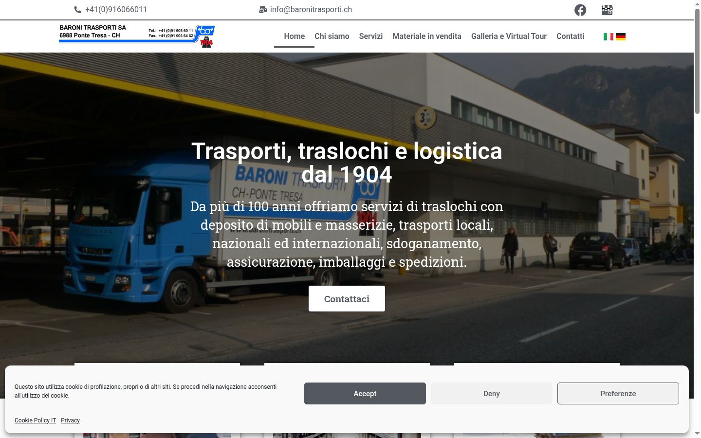 Screenshot tal-banner tal-kunsens muri qabel kwalunkwe interazzjoni