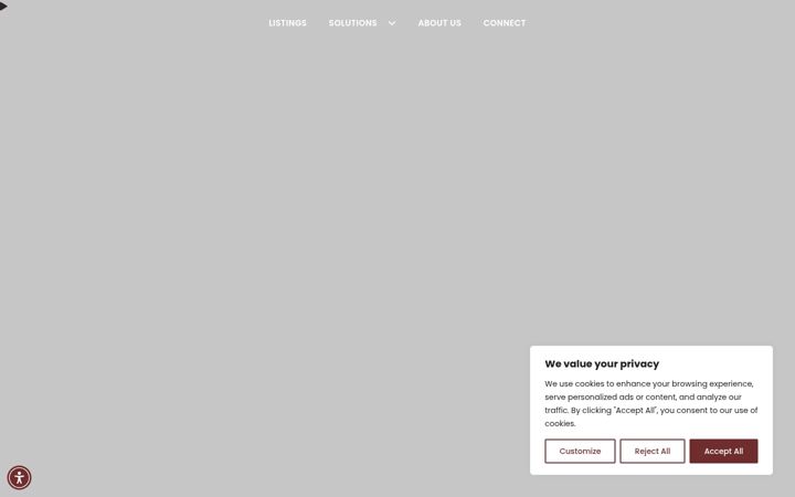 Screenshot of baronrealty.com