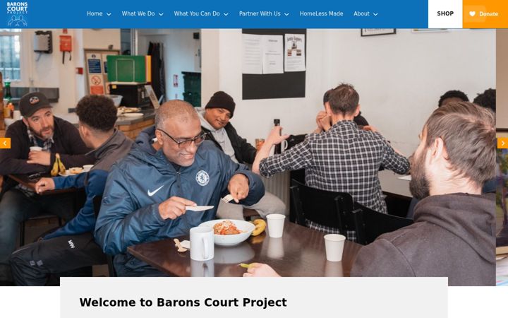 Ekrano kopija baronscourtproject.org