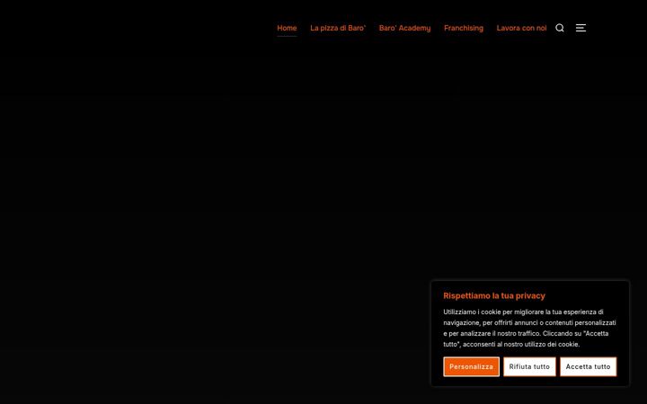Screenshot of baropizza.it