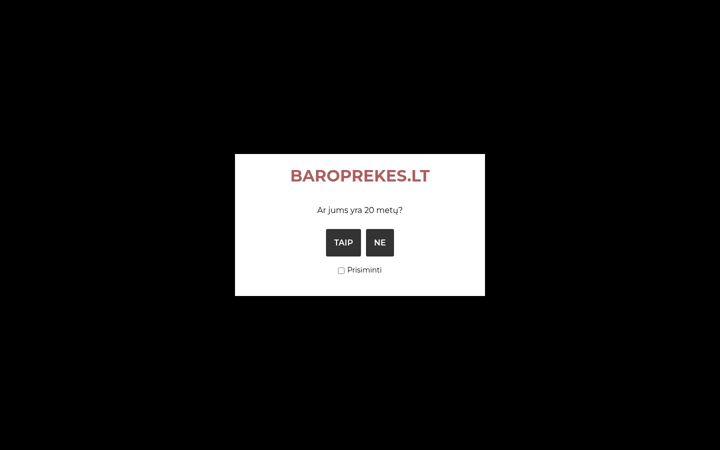 Screenshot of baroprekes.lt