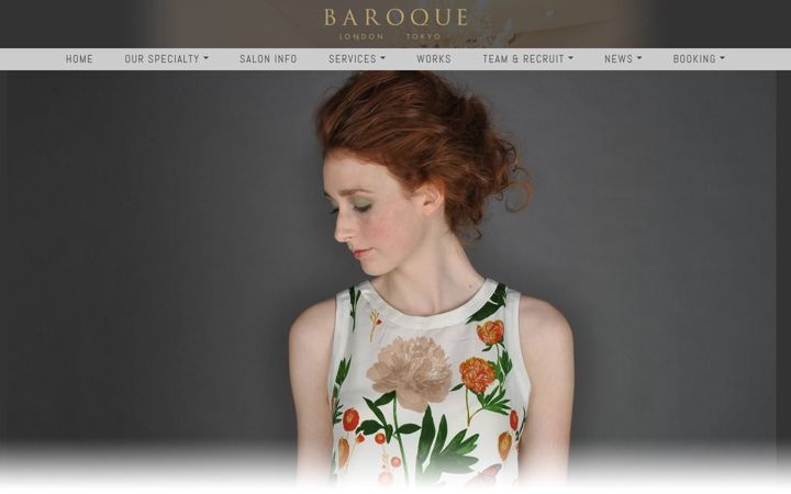 Screenshot of baroque-hn.com