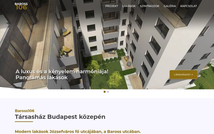 Screenshot of baross106.hu