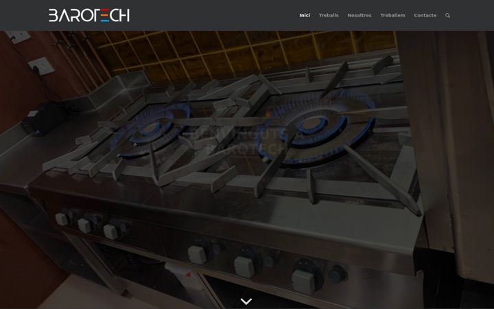 Screenshot of barotech.es