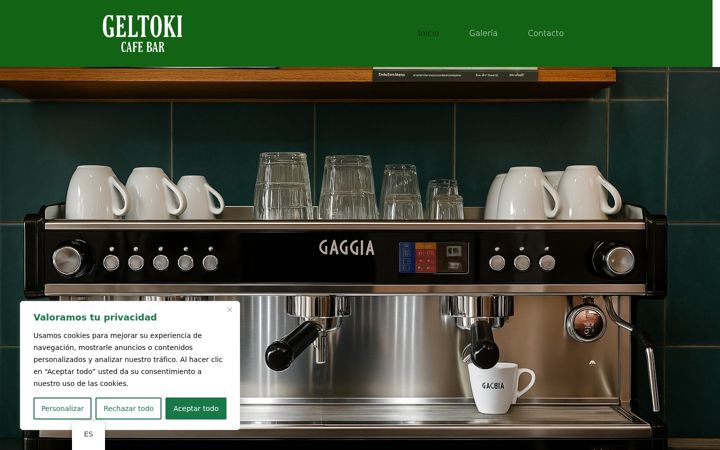 Screenshot of barotxar.es