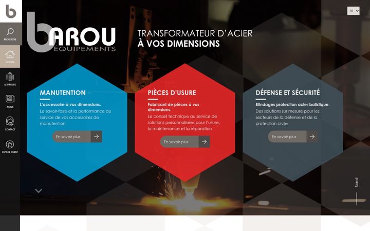 Screenshot of barou-equipements.com