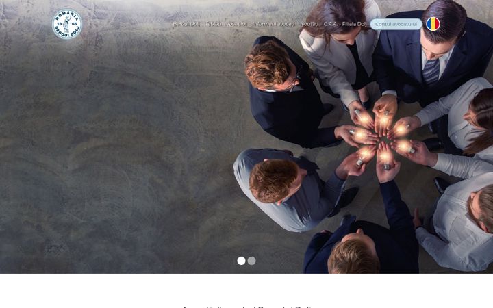 Screenshot of barouldolj.ro