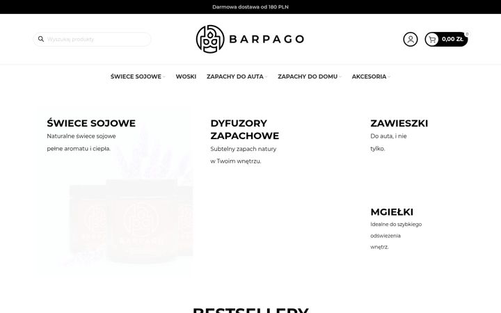 Screenshot von barpago.pl