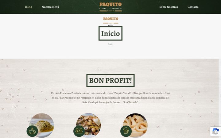 Screenshot of barpaquito.com
