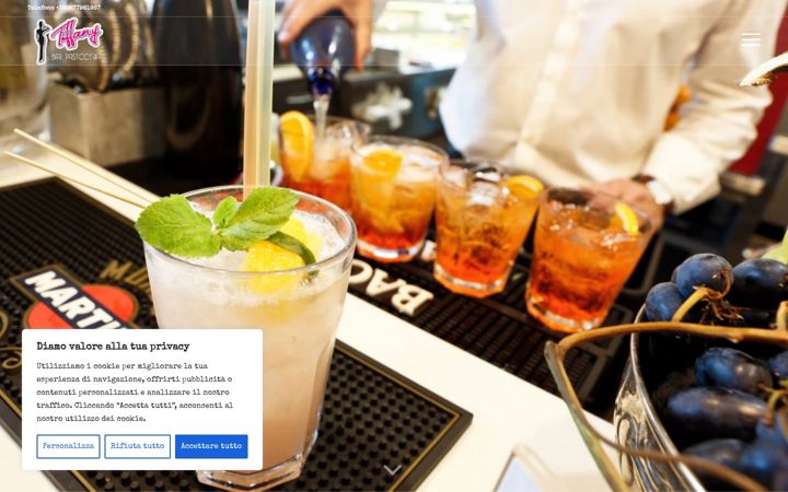 Screenshot of barpasticceriatiffany.it