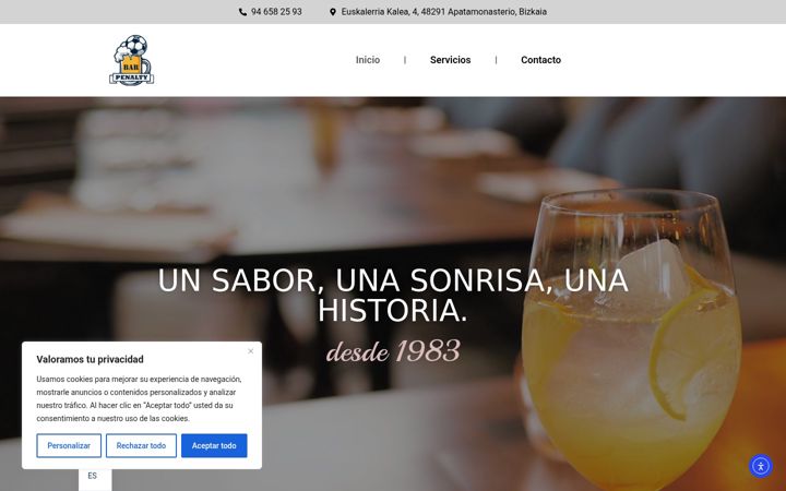 Screenshot of barpenalti.com