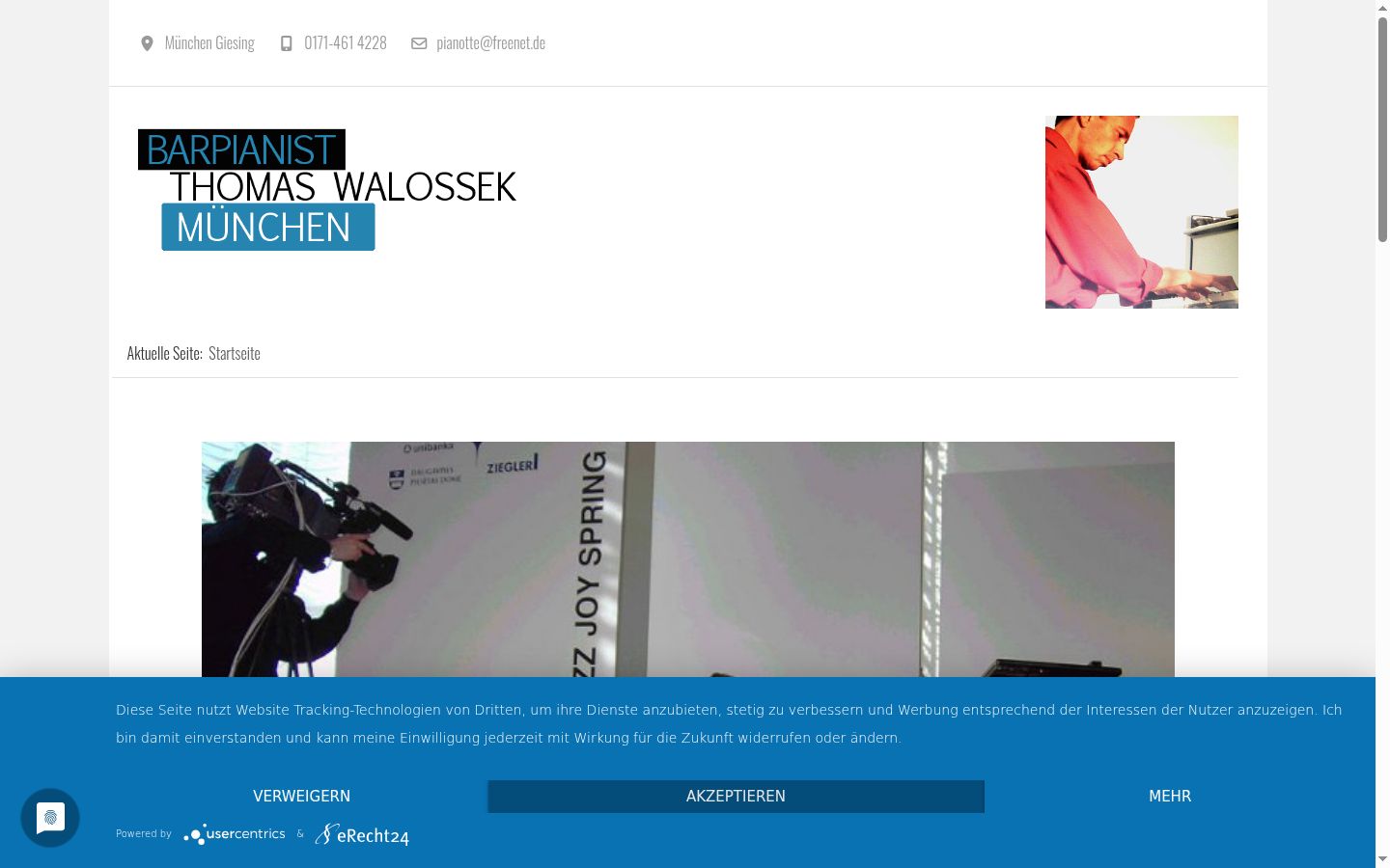 Screenshot van de toestemmingsbanner zoals getoond vóór enige interactie