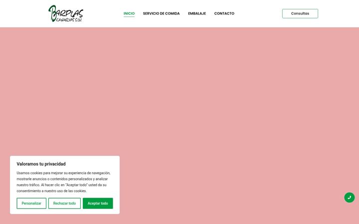 Screenshot of barplascanarias.es