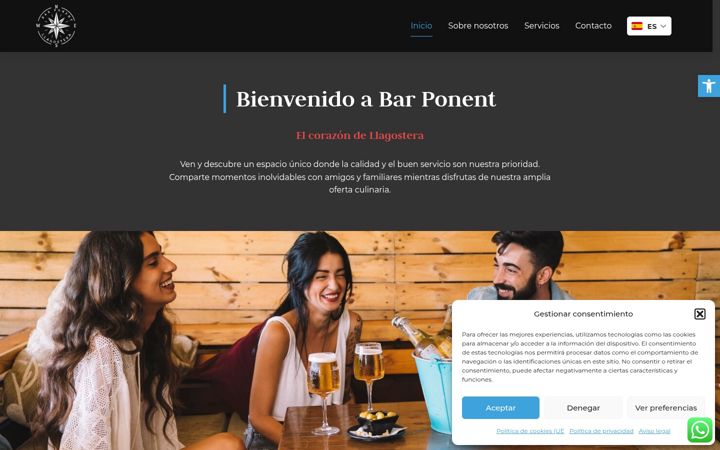 Screenshot of barponent.com