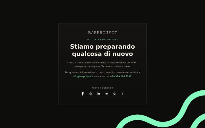 Screenshot of barproject.it