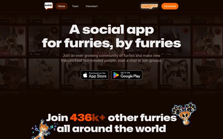 Screenshot of barq.app