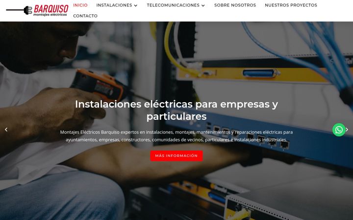 Screenshot of barquiso.com