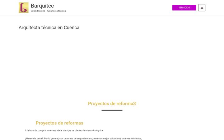Screenshot of barquitec.com