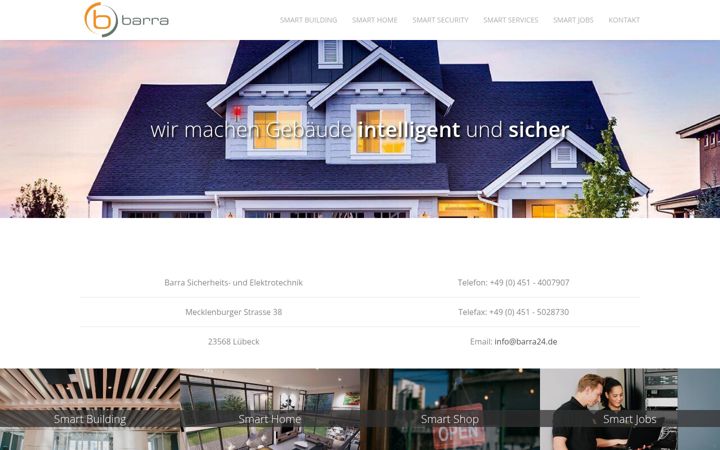 Screenshot of barra24.de