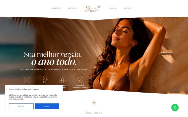 Screenshot of barrabronze.com.br