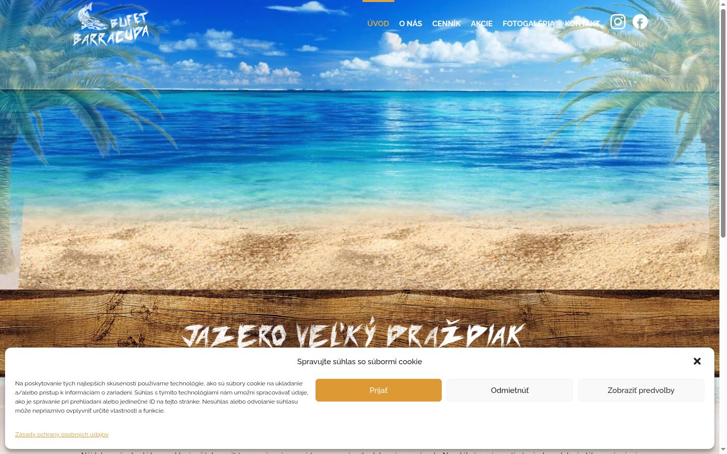 Screenshot tal-banner tal-kunsens muri qabel kwalunkwe interazzjoni