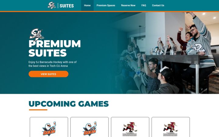 Screenshot of barracudasuites.com