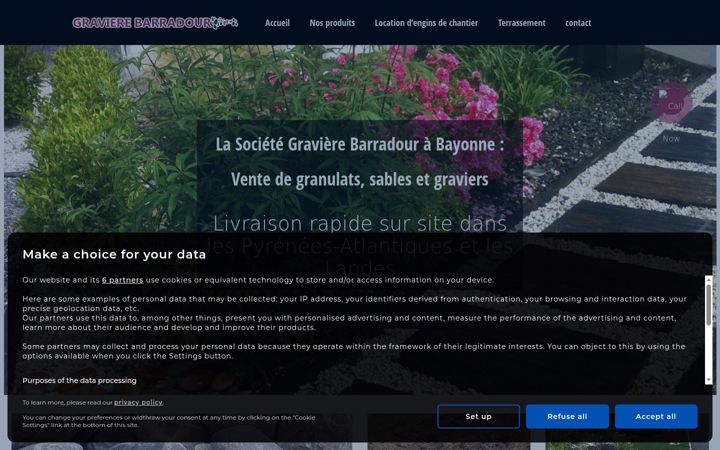 Screenshot of barradour.com