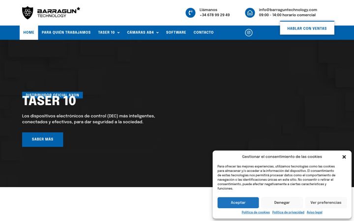 Screenshot of barraguntechnology.com
