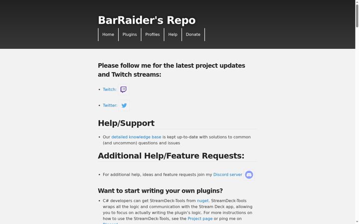Screenshot of barraider.com