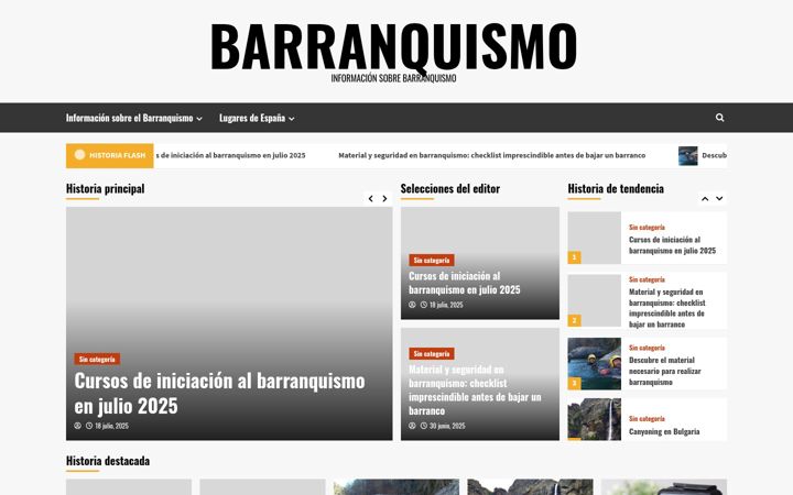 Skærmbillede af barranquismo.com.es