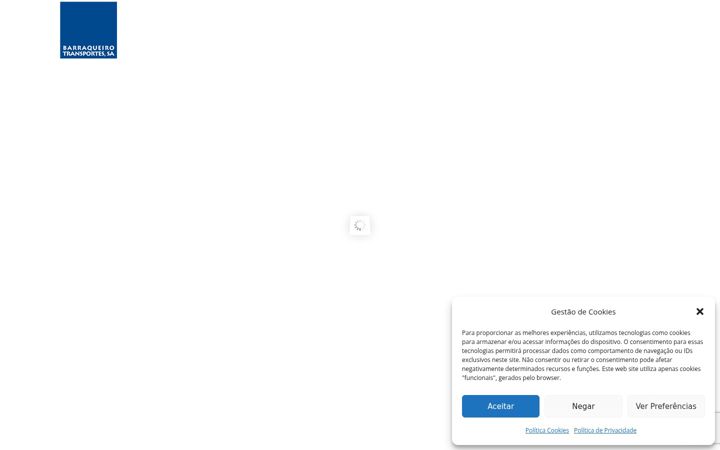 Screenshot of barraqueirotransportes.pt