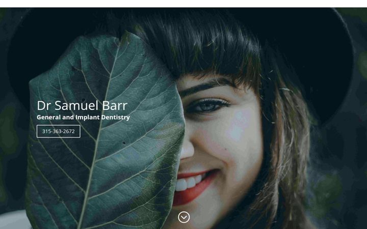 Screenshot of barrdental.com
