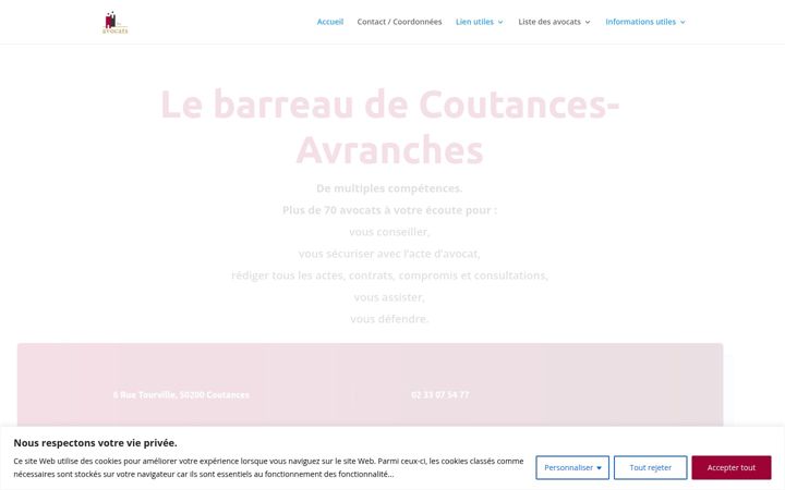 Screenshot ta' barreau-coutances-avranches.fr