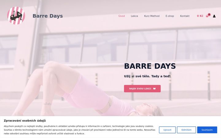 Screenshot of barredays.cz