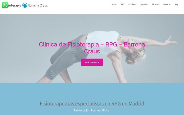 Screenshot of barrenacraus.com