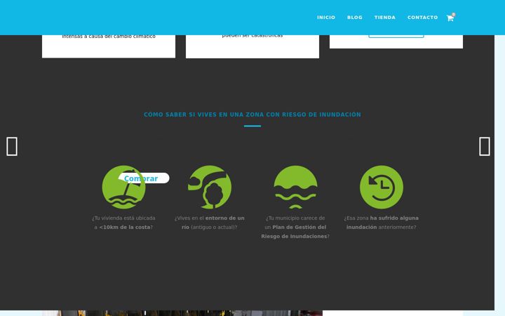 Screenshot of barrerafloodsax.es