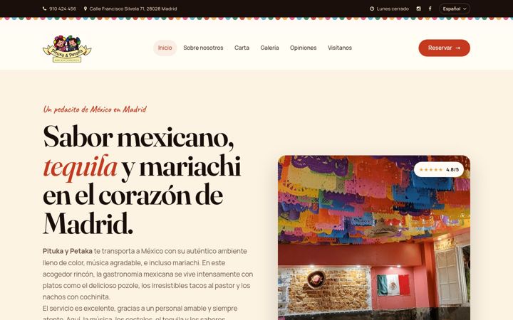 Screenshot of barrestaurantepitukaypetaka.com