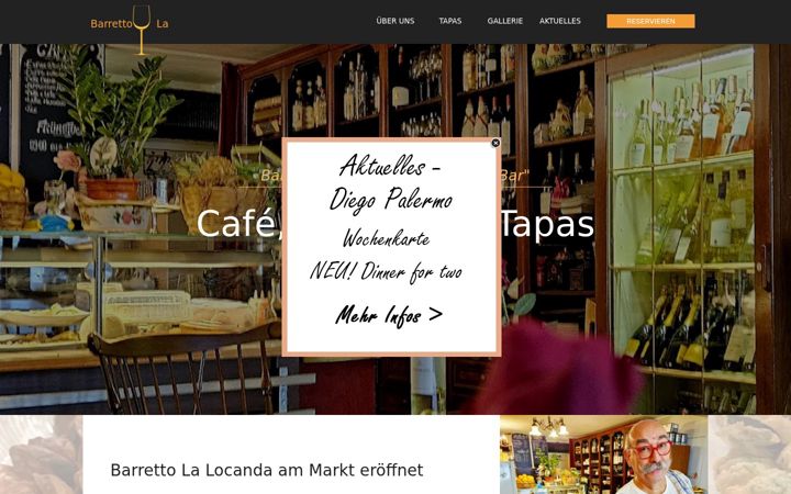 Screenshot of barretto-la-locanda.de