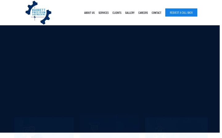 Screenshot of barrettprecision.ie
