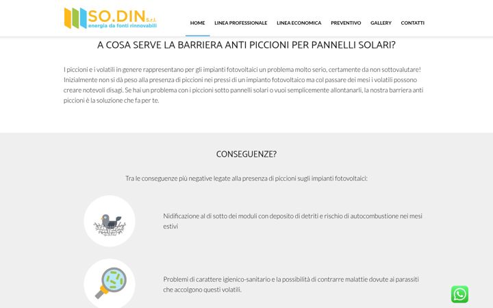 Screenshot of barriera-antipiccione.com