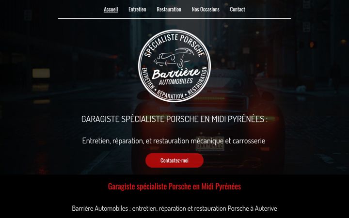 Screenshot of barriere-automobiles.fr