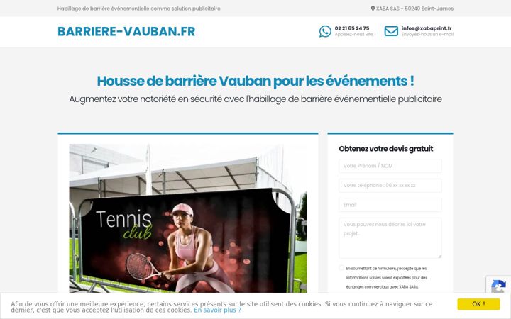 Screenshot of barriere-vauban.fr